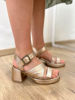 Imagen de Sandalia Salerno Champagne