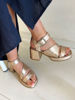 Imagen de Sandalia Salerno Champagne
