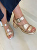 Imagen de Sandalia Salerno Champagne