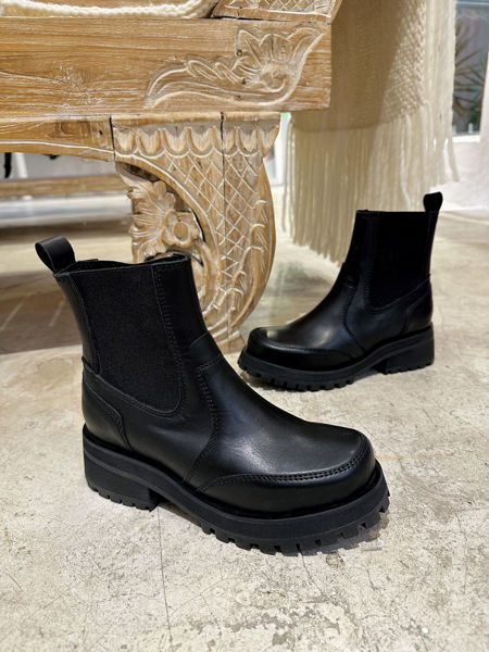 Imagen de Bota Haggard Negro Rustico