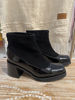 Imagen de Bota Brooks Negro Charol Nobuck