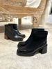 Imagen de Bota Brooks Negro Charol Nobuck