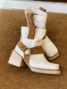 Imagen de Bota Bingham Blanco Craquelado y Whisky