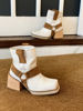 Imagen de Bota Bingham Blanco Craquelado y Whisky