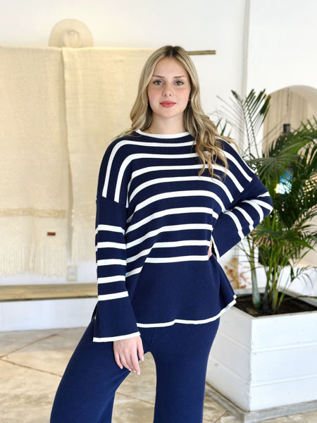 Imagen de Buzo Flatts Azul Marino