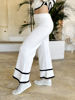Imagen de Pantalon Peck Blanco Negro