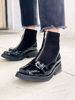 Imagen de Bota Greenwood Negro Charol Nobuck
