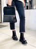 Imagen de Bota Greenwood Negro Charol Nobuck