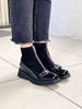Imagen de Bota Greenwood Negro Charol Nobuck