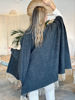 Imagen de Ruana Ruma Negro