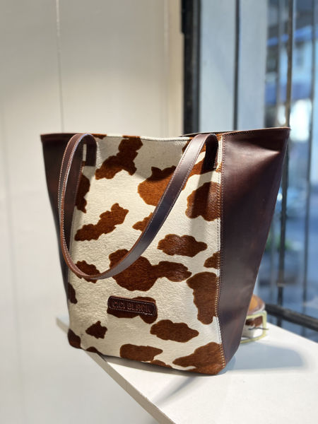 Imagen de Cartera Orville Chocolate  Cow