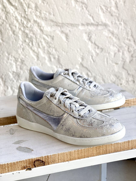 Imagen de Sneaker Paulsen Plata Craquelado