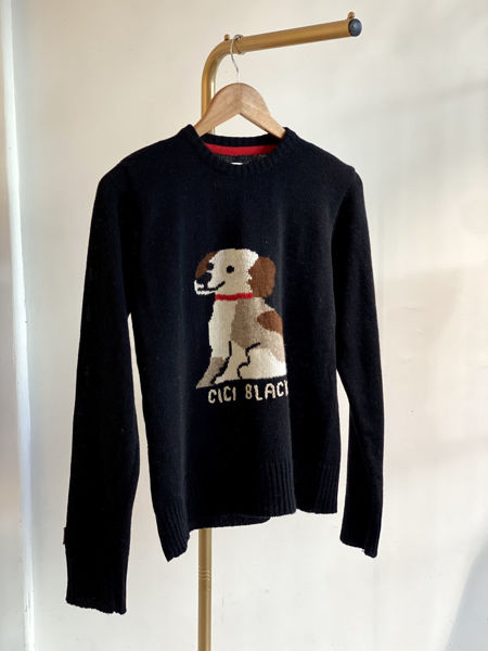 Imagen de Buzo Lana Puppy Negro