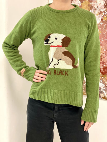 Imagen de Buzo Lana Puppy Pistacho