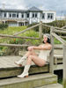Imagen de Mesh Hat Lurex Champagne