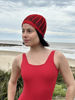 Imagen de Mesh Hat Lurex Rojo