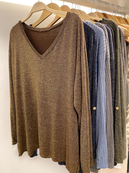 Imagen de Blusa Muri Marron