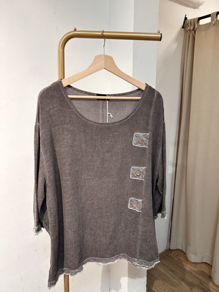 Imagen de Blusa Marbella Choco