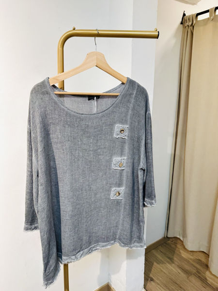 Imagen de Blusa Marbella Gris