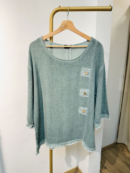 Imagen de Blusa Marbella Verde Jade