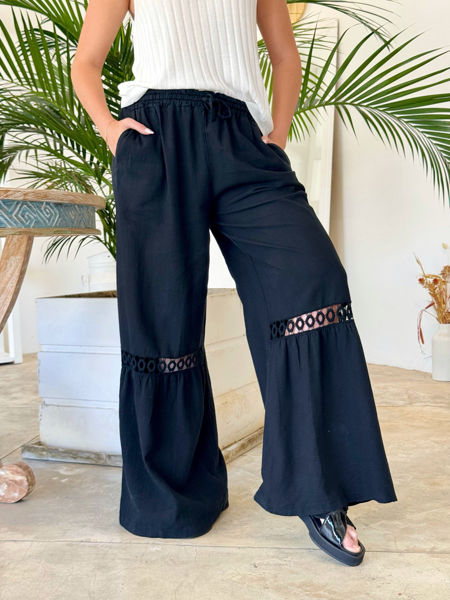 Imagen de Pantalon Bamboo Negro
