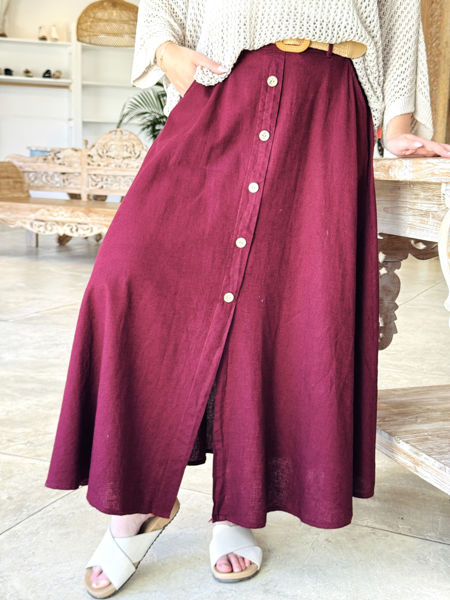 Imagen de Pollera Menfi Bordo