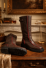 Imagen de Bota Cleveland Choco Rojo