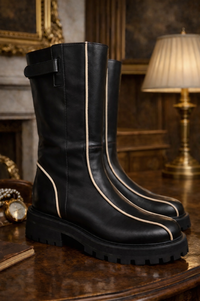 Imagen de Bota Cleveland Negro y Natural