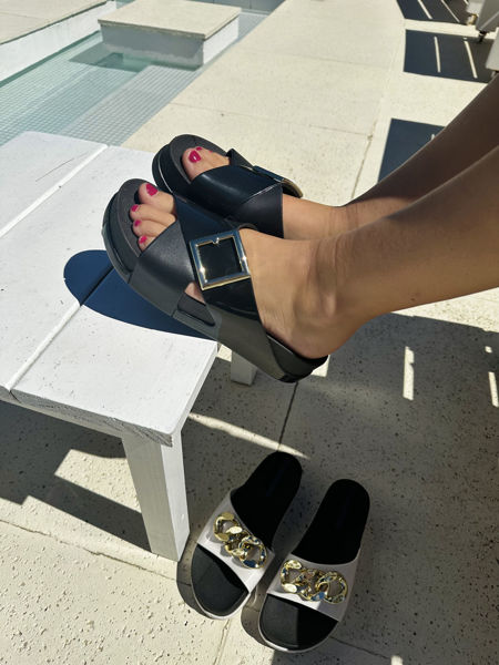 Imagen de Slide Bohemian Metal Negro