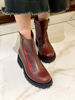 Imagen de Bota Foster Choco Y Rojo