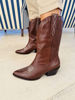 Imagen de Bota Texana Cefalu Choco