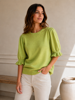 Imagen de Buzo Combs Verde Manzana