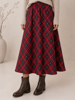 Imagen de Pollera Escocesa Andrews Rojo