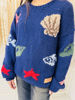 Imagen de Sweater Oceano Azul Lana Merino