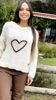 Imagen de Buzo Lana Merino Natural Corazon