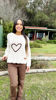 Imagen de Buzo Lana Merino Natural Corazon