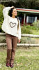 Imagen de Buzo Lana Merino Natural Corazon