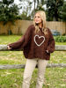 Imagen de Buzo Lana Merino Choco Corazon