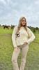 Imagen de Buzo Lana Merino Natural - Flor