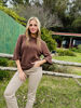Imagen de Buzo Combs Chocolate