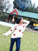 Imagen de Sweater Strawberries Crudo Lana Merino