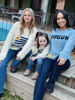Imagen de Sweater Uruguay Celeste Lana Merino