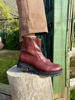 Imagen de Bota Foster Choco Y Rojo