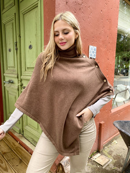 Imagen de Poncho Maison Choco