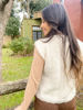 Imagen de Chaleco Lana Merino Crudo