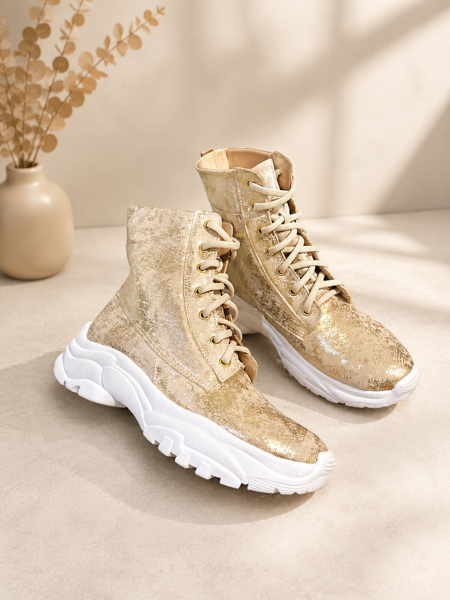 Imagen de Bota Matisse Oro Craquelado