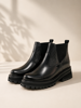 Imagen de Bota Lerner Negro Lagarto